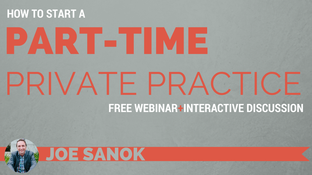 How to start a private practice WEBINAR PROMO